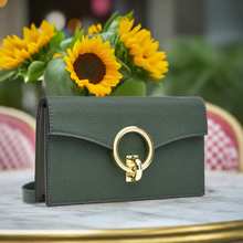 تحميل الصورة إلى المعرض ، Sac Compagnon Pochette Jara vert By Ted Lapidus, , Sac &Atilde;&nbsp; Elle, Sac, BAGAGE, TED LAPIDUS JACQUES ESTEREL, STEVE MADDEN