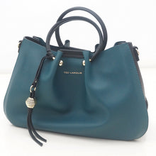 Charger l&#39;image dans la galerie, Sac Gretel Ted Lapidus : L&#39;&Eacute;l&eacute;gance Modulable pour un Quotidien Actif, BLEU PETROLE/NOIR, Sac &Atilde;&nbsp; Elle, Sac, BAGAGE, TED LAPIDUS JACQUES ESTEREL, STEVE MADDEN