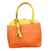 Charger l&#39;image dans la galerie, SAC PORTE MAIN PIVOINE BY JACQUES ESTEREL, ORANGE JAUNE, Sac &agrave; Elle, Sac, BAGAGE, TED LAPIDUS JACQUES ESTEREL, STEVE MADDEN