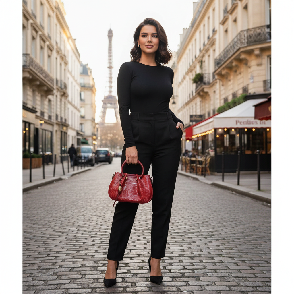 Mini sac bourse Gretel Crocco BY Ted Lapidus