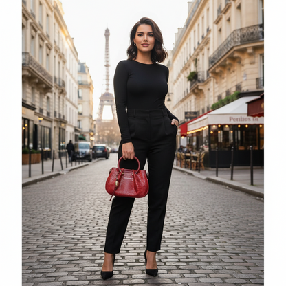 Mini sac bourse Gretel Crocco BY Ted Lapidus