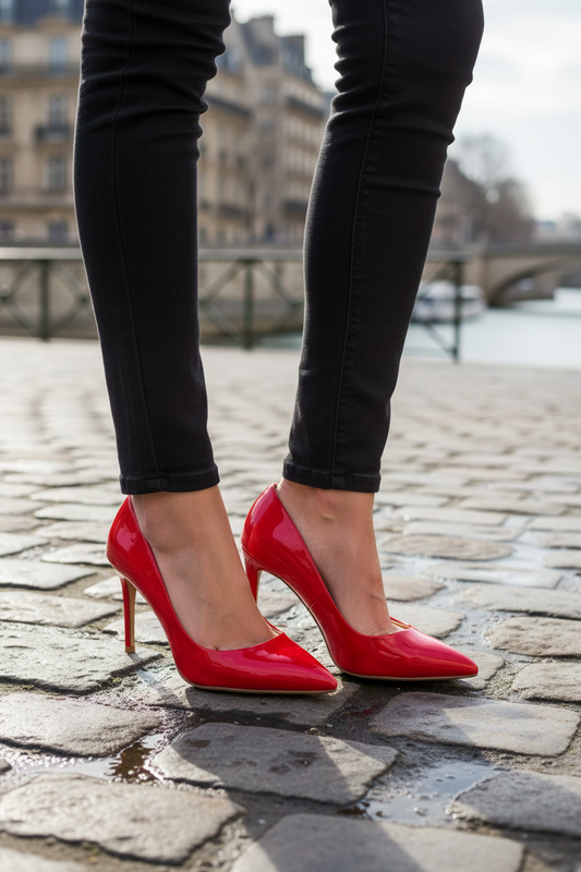 Escarpins vernis rouges – Steve Madden