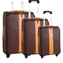 Charger l&#39;image dans la galerie, Set de 3 valises fidelio, marron / SET DE3 VALISES, Sac &agrave; Elle, Sac, BAGAGE, TED LAPIDUS JACQUES ESTEREL, STEVE MADDEN