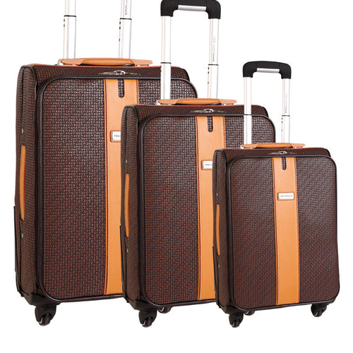 Set de 3 valises fidelio, marron / SET DE3 VALISES, Sac à Elle, Sac, BAGAGE, TED LAPIDUS JACQUES ESTEREL, STEVE MADDEN