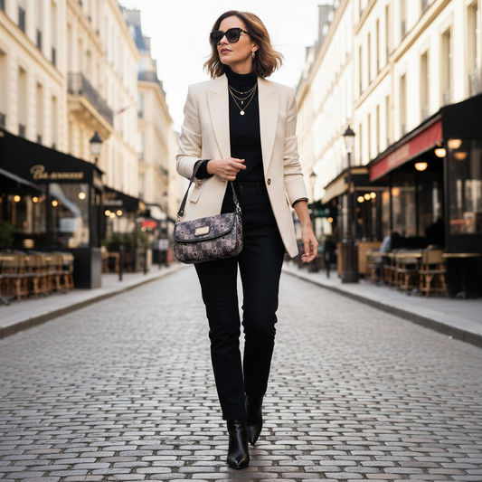 Sac porté épaule Monaco by Jacques Esterel ! Le petit sac qui a du style