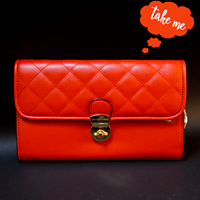Charger l&#39;image dans la galerie, POCHETTE MATELASSE BY JACQUES ESTEREL, ROUGE, Sac &agrave; Elle, Sac, BAGAGE, TED LAPIDUS JACQUES ESTEREL, STEVE MADDEN