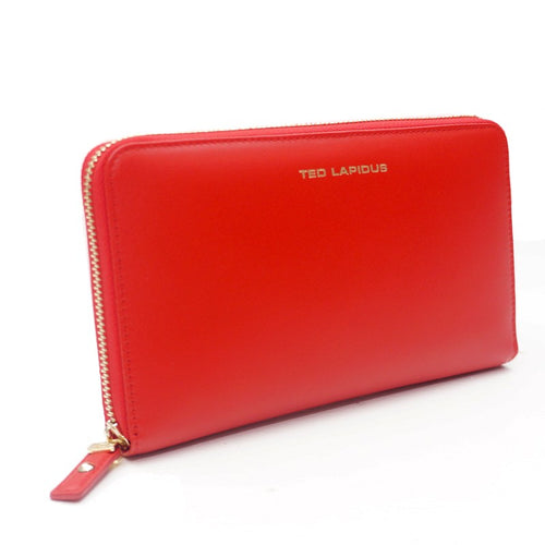 Géorgie Compagnon Zippé By Ted Lapidus, ROUGE, Sac à Elle, Sac, BAGAGE, TED LAPIDUS JACQUES ESTEREL, STEVE MADDEN