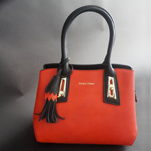 Charger l&#39;image dans la galerie, PIVOINE SAC PORTE MAIN BY JACQUES ESTEREL, ROUGE ET NOIR, Sac &agrave; Elle, Sac, BAGAGE, TED LAPIDUS JACQUES ESTEREL, STEVE MADDEN