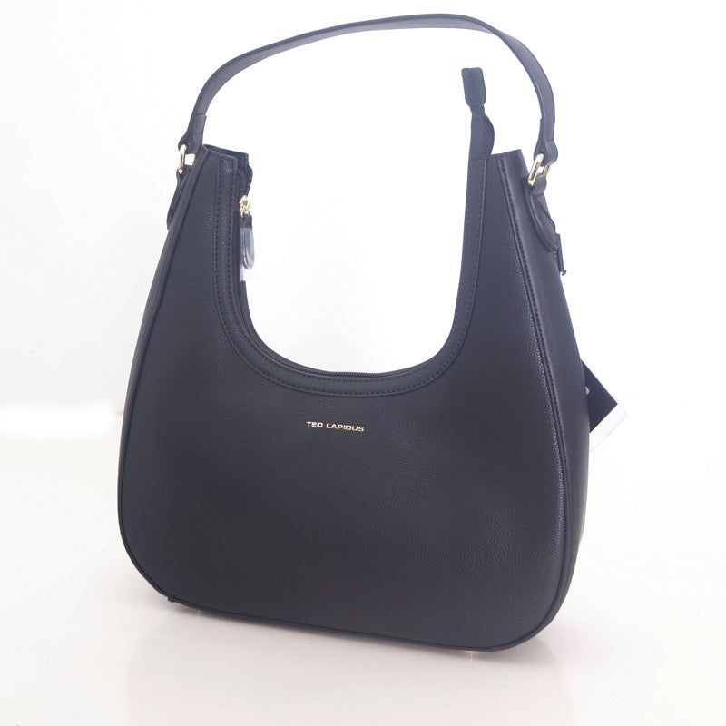 Sac Besace Calista By Ted Lapidus, NOIR, Sac à Elle, Sac, BAGAGE, TED LAPIDUS JACQUES ESTEREL, STEVE MADDEN