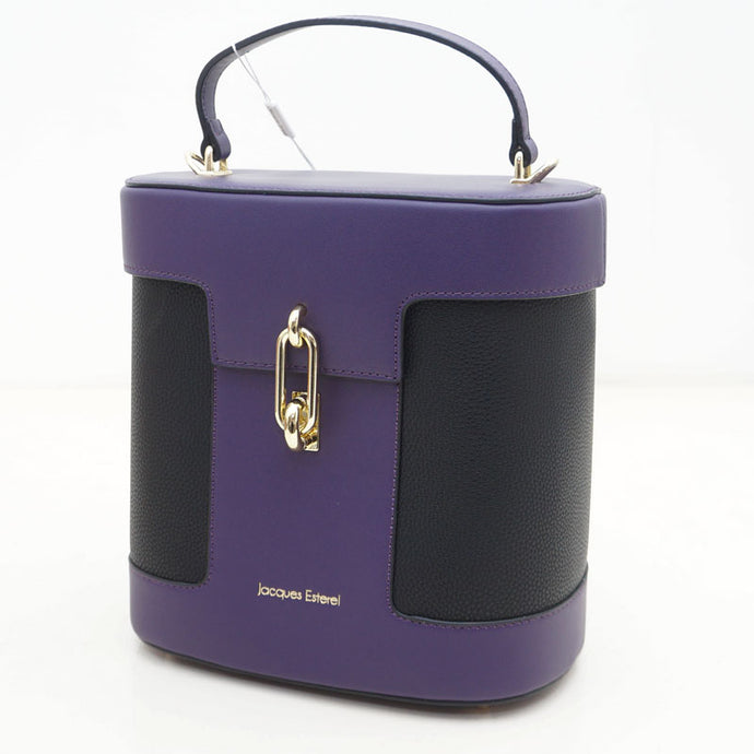 Sac vanity Cassandra, NOIR/VIOLET, Sac Ã  Elle, Sac, BAGAGE, TED LAPIDUS JACQUES ESTEREL, STEVE MADDEN