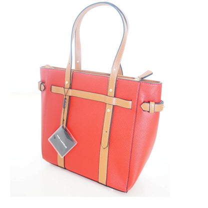 Grand sac cabas Judith rouge Ted Lapidus, , Sac &Atilde;&nbsp; Elle, Sac, BAGAGE, TED LAPIDUS JACQUES ESTEREL, STEVE MADDEN