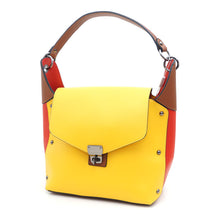 Charger l&#39;image dans la galerie, SAC  SEAU LEANE BY JACQUES ESTEREL, JAUNE/ROUGE/GOLD, Sac &Atilde;&nbsp; Elle, Sac, BAGAGE, TED LAPIDUS JACQUES ESTEREL, STEVE MADDEN