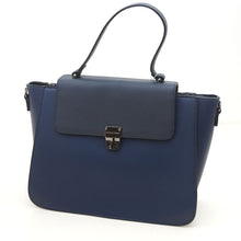Charger l&#39;image dans la galerie, Sac cartable Nathalie, MARINE, Sac &agrave; Elle, Sac, BAGAGE, TED LAPIDUS JACQUES ESTEREL, STEVE MADDEN