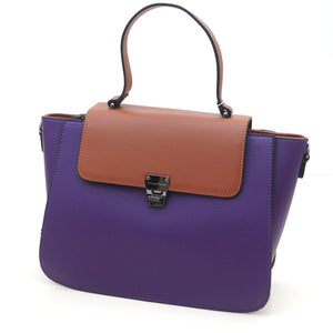 Sac cartable Nathalie, VIOLET/GOLD, Sac &agrave; Elle, Sac, BAGAGE, TED LAPIDUS JACQUES ESTEREL, STEVE MADDEN