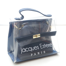 Charger l&#39;image dans la galerie, SAC PORTE MAIN THEA BY JACQUES ESTEREL, MARINE, Sac &agrave; Elle, Sac, BAGAGE, TED LAPIDUS JACQUES ESTEREL, STEVE MADDEN