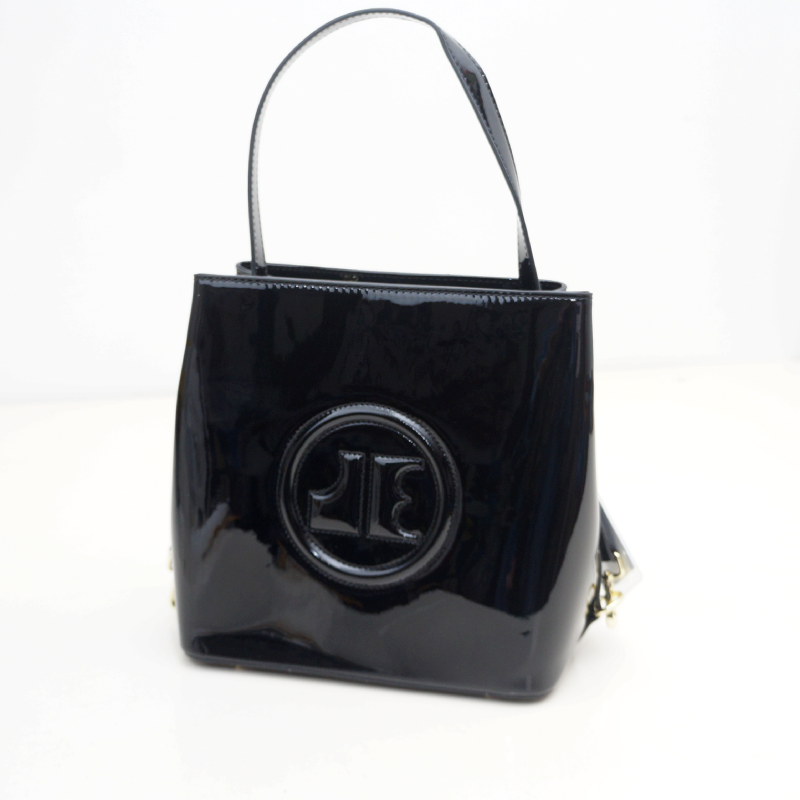 Constance II, l'&Eacute;clat Urbain : Le Nouveau Sac Bourse Verni Noir Sign&eacute; Jacques Esterel, NOIR, Sac &Atilde;&nbsp; Elle, Sac, BAGAGE, TED LAPIDUS JACQUES ESTEREL, STEVE MADDEN