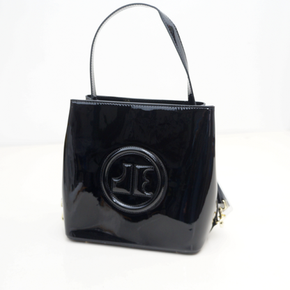 Constance II, l'&Eacute;clat Urbain : Le Nouveau Sac Bourse Verni Noir Sign&eacute; Jacques Esterel, NOIR, Sac &Atilde;&nbsp; Elle, Sac, BAGAGE, TED LAPIDUS JACQUES ESTEREL, STEVE MADDEN