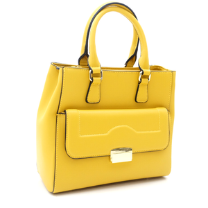 SAC PORTE MAIN KAILA, JAUNE, Sac &Atilde;&nbsp; Elle, Sac, BAGAGE, TED LAPIDUS JACQUES ESTEREL, STEVE MADDEN